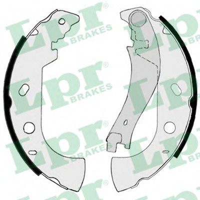 Set saboti frana 07250 LPR pentru Fiat Marea Fiat Fiorino Fiat Palio Fiat Multipla Fiat Strada Fiat Albea Fiat Petra Fiat Siena