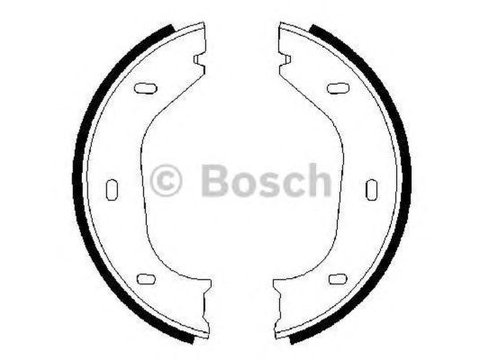 Set saboti frana ALFA ROMEO SPIDER 115 BOSCH 0986487202