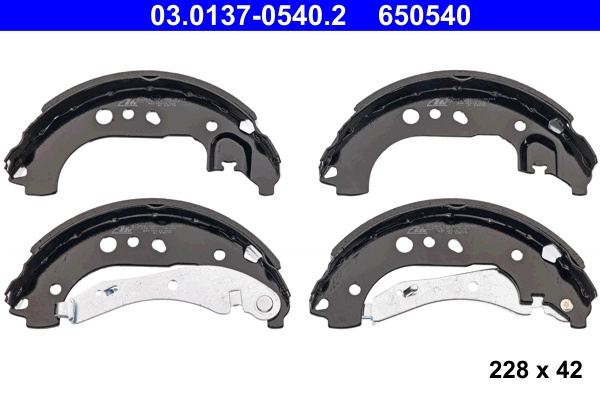 Set saboti frana ATE AUDI A1 Allstreet (
