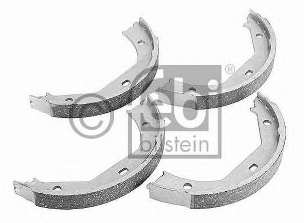 Set saboti frana BMW 1 E87 FEBI FE18535