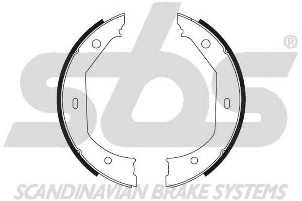 Set saboti frana BMW 1 E87 sbs 18492715638