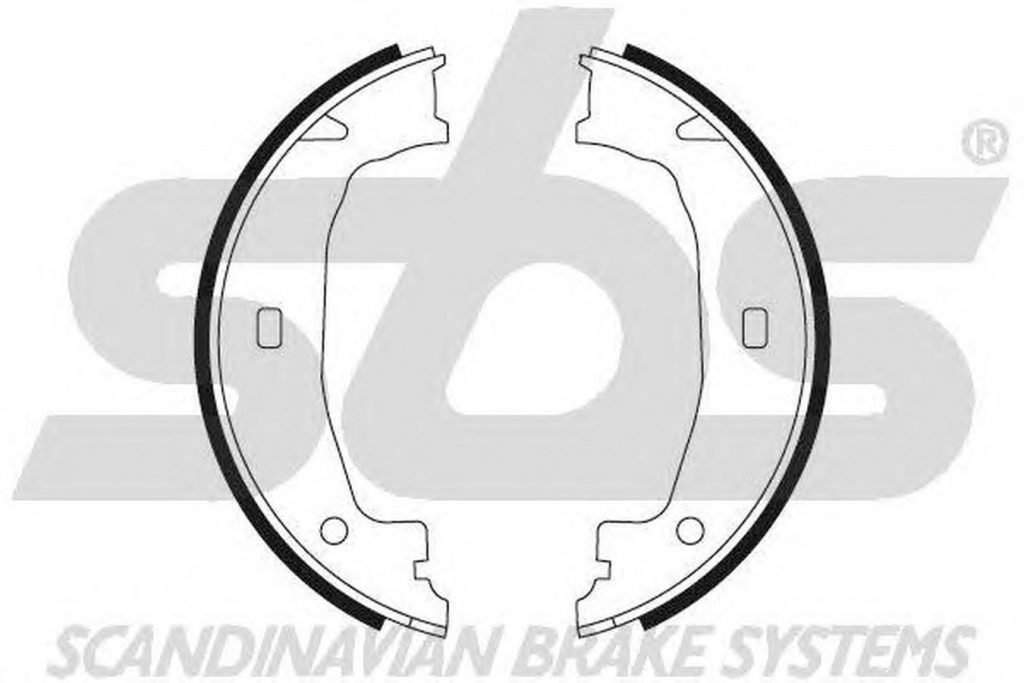 Set saboti frana BMW 1 E87 sbs 18492715662