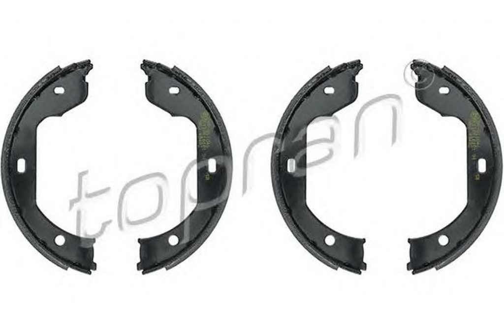 Set saboti frana BMW 5 E39 TOPRAN 110458