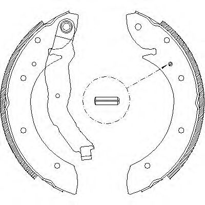 Set saboti frana BMW Seria 3 Compact (E36) (1994 -