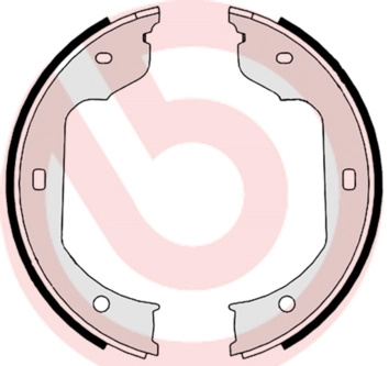 Set saboti frana Brembo VW TOUAREG (7P5, 7P6) 2010-2018 - S 06 511