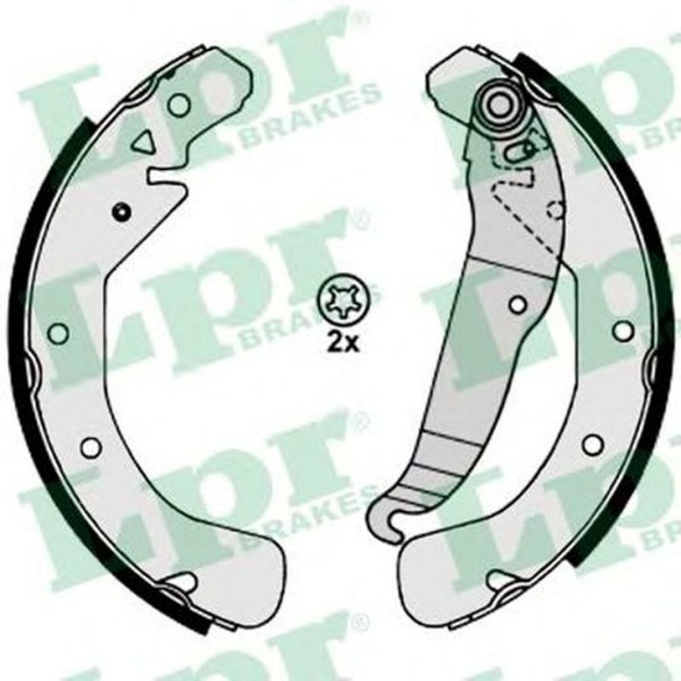 Set saboti frana CHEVROLET CORSA combi LPR 7200