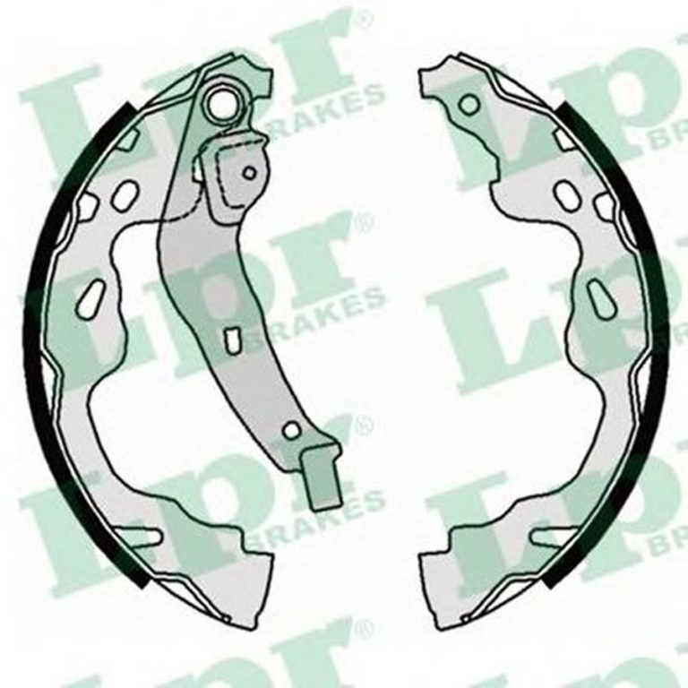 Set saboti frana CITROEN C1 II LPR 8660