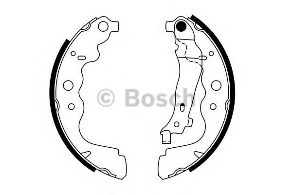 Set saboti frana DACIA DOKKER (2012 - 2016) MTR 12160699