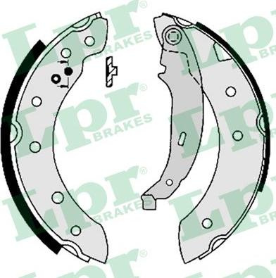 Set saboti frana DACIA LOGAN EXPRESS FS LPR 07130