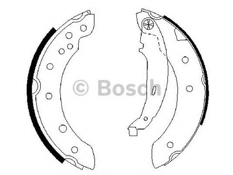 Set saboti frana DACIA LOGAN (LS_) - Cod intern: W20277653 - LIVRARE DIN STOC in 24 ore!!!