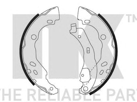 Set saboti frana DACIA LOGAN (LS_) - Cod intern: W20098498 - LIVRARE DIN STOC in 24 ore!!!