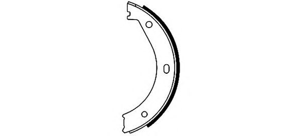 Set saboti frana de mana BMW 5 Touring (E34) - Cod intern: W20121653 - LIVRARE DIN STOC in 24 ore!!!