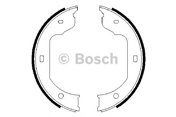 Set saboti frana de mana BMW 6 (E63) - Cod intern: W20277717 - LIVRARE DIN STOC in 24 ore!!!