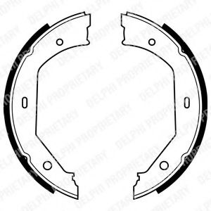Set saboti frana de mana BMW Seria 5 (E39) (1995 -