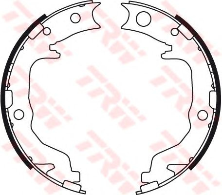 Set saboti frana de mana CHRYSLER SEBRING (JS) - Cod intern: W20014536 - LIVRARE DIN STOC in 24 ore!!!