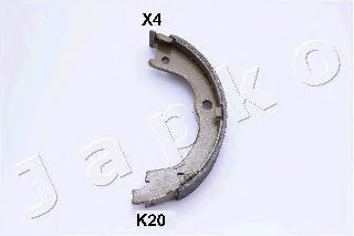 Set saboti frana de mana HYUNDAI SANTA FÉ I (SM) (2000 - 2006) JAPKO 55K20