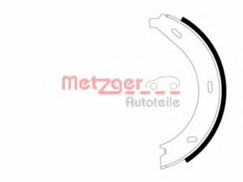 Set saboti frana de mana MERCEDES VITO caroserie (638) (1997 - 2003) METZGER MG 710