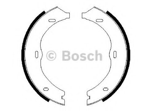 Set saboti frana de mana MERCEDES VITO caroserie (W447) (2014 - 2016) Bosch 0 986 487 718