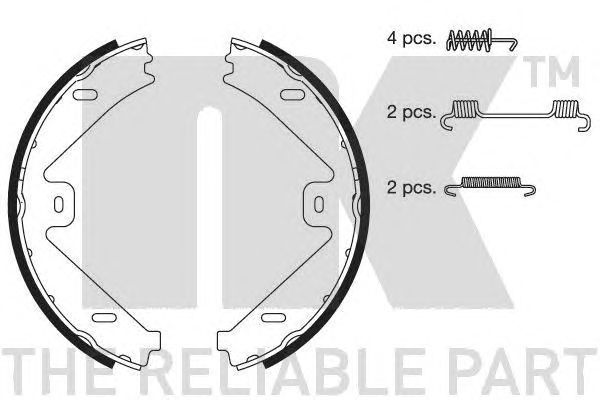 Set saboti frana de mana MERCEDES W212 09-/GLK/CLS - Cod intern: W20098544 - LIVRARE DIN STOC in 24 ore!!!