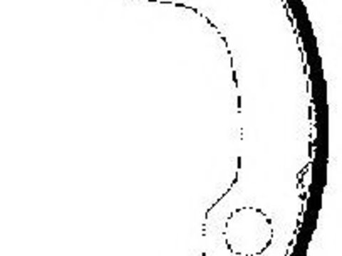 Set saboti frana de mana TOYOTA COROLLA Verso (ZDE12_, CDE12_) (2001 - 2004) Textar 91063200