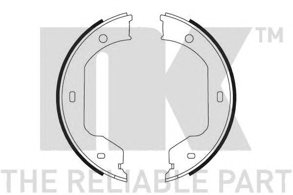 Set saboti frana de mana VOLKSWAGEN TIGUAN (5N_) - Cod intern: W20098516 - LIVRARE DIN STOC in 24 ore!!!