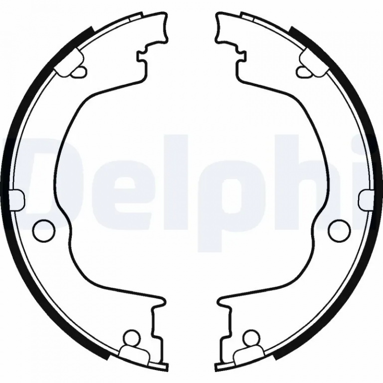 Set saboti frana Delphi CHEVROLET CAPTIVA SPORT 2007-2012 - LS2106