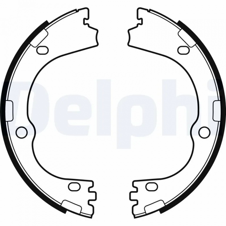 Set saboti frana Delphi HYUNDAI TUCSON Autoutilitară/SUV (TLE) 2015-2020 - LS2166