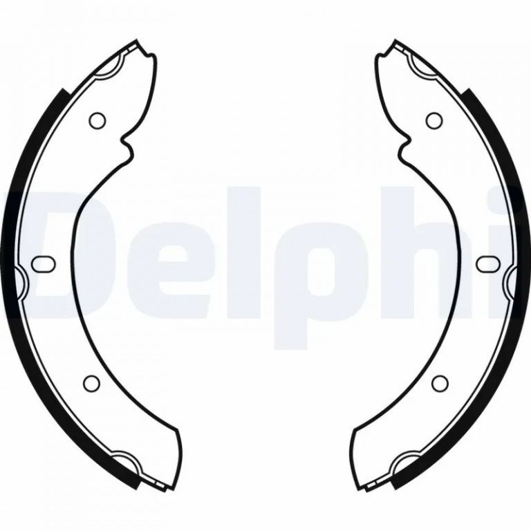 Set saboti frana Delphi LAND ROVER 110/127 Pick-up (LDH) 1984-1990 - LS1866
