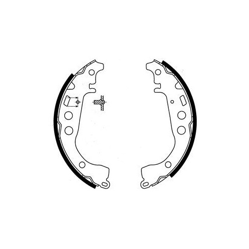 Set saboti frana Delphi LS1854, parte montare : Pu