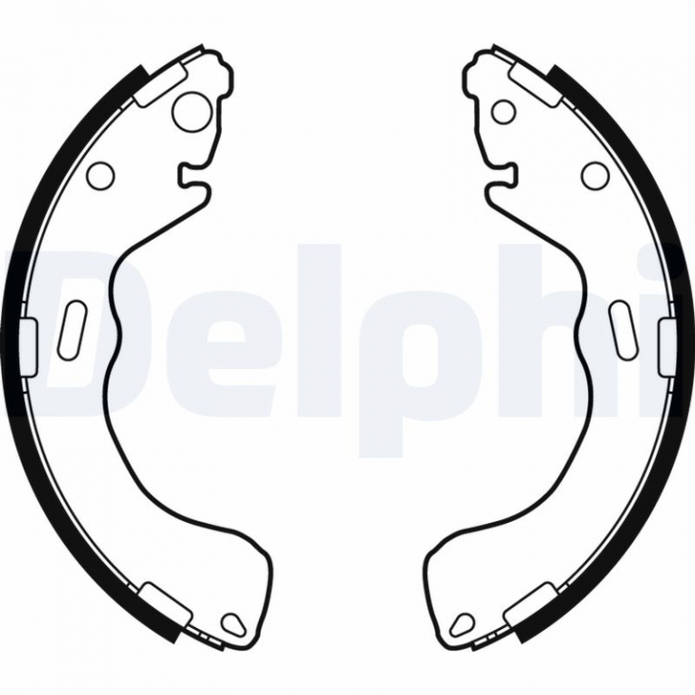 Set saboti frana DELPHI LS1879 compatibil cu MAZDA TRIBUTE (EP) 2000 2001 2002 2003 2004