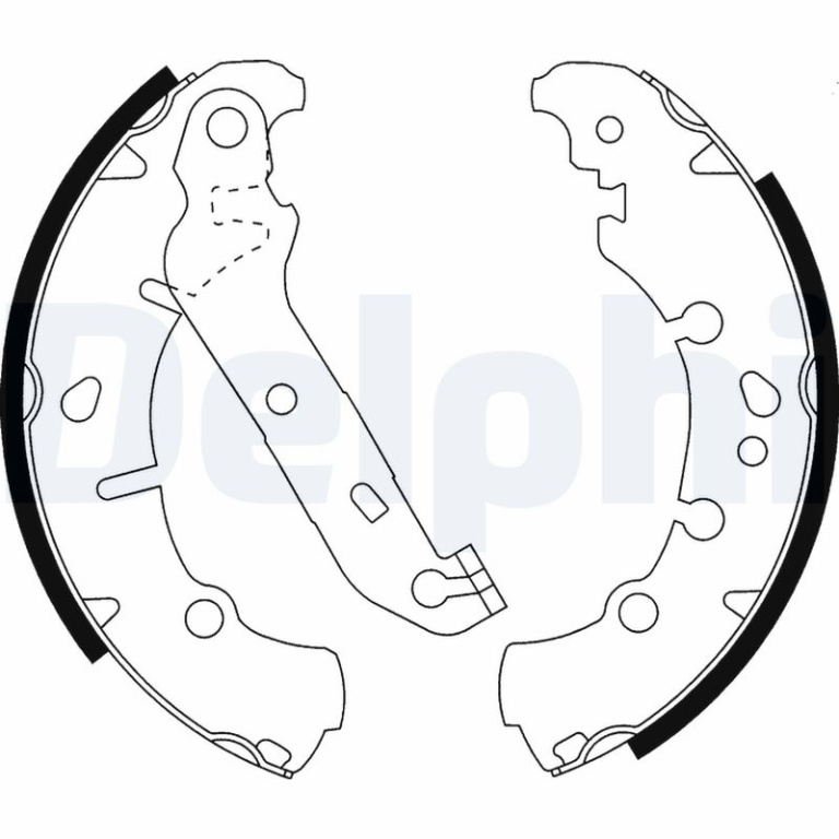 Set saboti frana DELPHI LS1912 compatibil cu FORD PUMA (EC_) 1997 1998 1999 2000 2001 2002