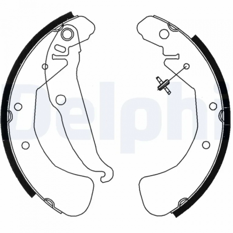 Set saboti frana Delphi OPEL ASTRA G Cabriolet (T98) 2001-2005 - LS1829