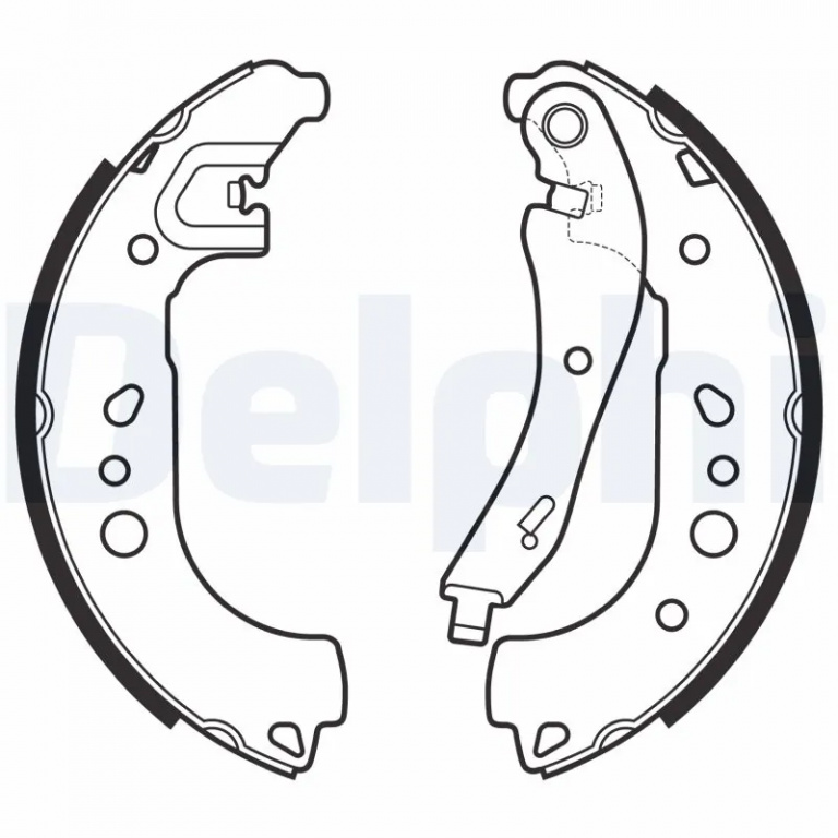 Set saboti frana Delphi SEAT ARONA (KJ7, KJP) 2017-2025 - LS2149