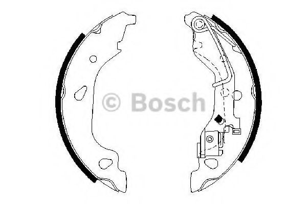 Set saboti frana FIAT PUNTO (188) (1999 - 2016) BO