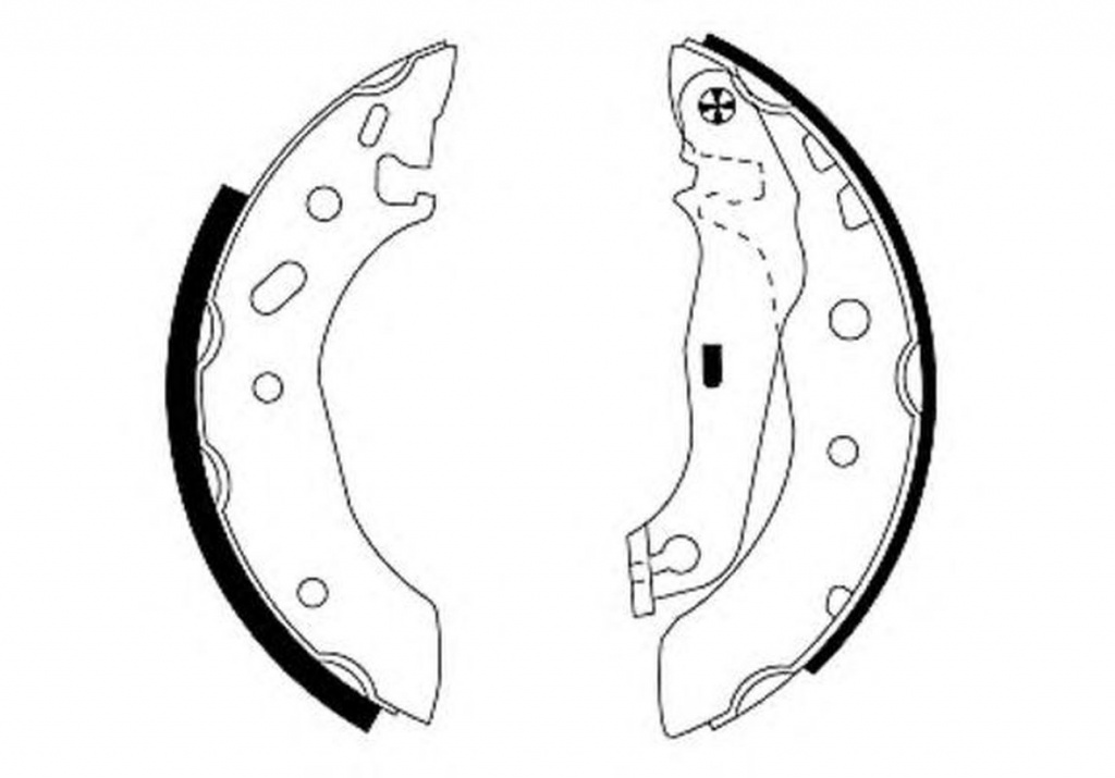 Set saboti frana FORD PUMA EC TEXTAR 91048800