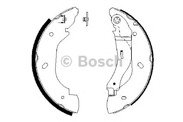 Set saboti frana FORD TRANSIT CUSTOM caroserie - Cod intern: M20454365 - LIVRARE DIN STOC in 24 ore!!!
