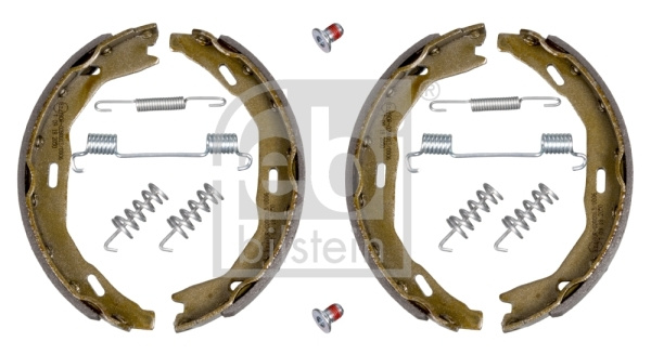 Set saboti frana frana de mana 32793 FEBI BILSTEIN pentru Mercedes-benz T1 Mercedes-benz C-class Mercedes-benz E-class Mercedes-benz Cls Mercedes-benz Clk Mercedes-benz S-class Mercedes-benz Sls