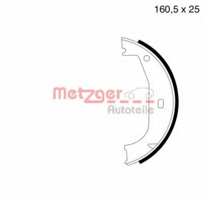 Set saboti frana, frana de mana BMW Seria 3 Touring (E36) (1995 - 1999) METZGER MG 626 piesa NOUA