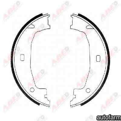 Set saboti frana frana de mana BMW Z4 E85 ABE CRB004ABE