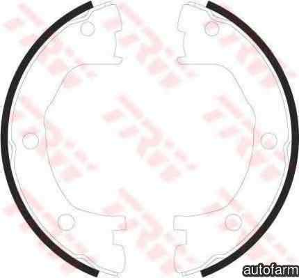 Set saboti frana frana de mana IVECO DAILY II bus TRW GS8440