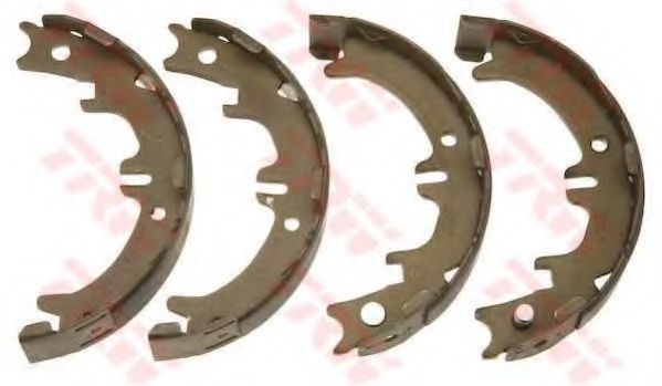 Set saboti frana, frana de mana LEXUS GS (GRS19, UZS19, URS19, GWS19) (2005 - 2011) TRW GS8446 piesa NOUA