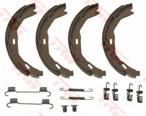 Set saboti frana, frana de mana MERCEDES-BENZ C-CLASS (W204) (2007 - 2014) TRW GS8745