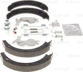 Set saboti frana, frana de mana MERCEDES-BENZ CLK (A209), Сabrioletă, 06.2002 - 03.2010 BOSCH 0 204 113 812