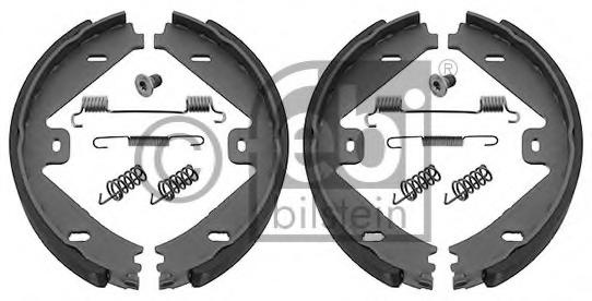 Set saboti frana, frana de mana MERCEDES-BENZ S-CLASS limuzina (W221), MERCEDES-BENZ GLK-CLASS (X204), MERCEDES-BENZ E-CLASS limuzina (W212) - FEBI BI