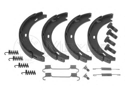 Set saboti frana, frana de mana MERCEDES-BENZ COUPE (C124), MERCEDES-BENZ limuzina (W124), MERCEDES-BENZ KOMBI Break (S124) - MEYLE 014 042 0202