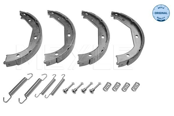Set saboti frana, frana de mana MEYLE 3140420007/S montare puntea spate la masina BMW 4 cupe (F32, F82) 2013 2014 2015 2016 2017 2018 2019 2020