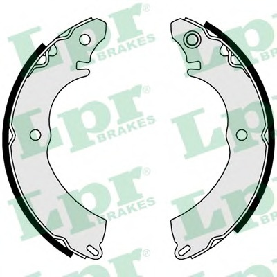 Set saboti frana frana de mana # Mitsubishi Colt 2