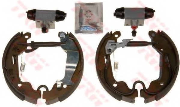 Set saboti frana frana de mana # Opel Agila 2000 2001 2002 2003 2004 2005 2006 2007 # GSK1688 # TRW