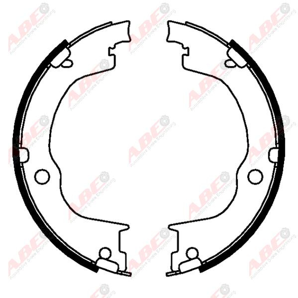 Set saboti frana frana de mana OPEL ANTARA Producator ABE CRX002ABE