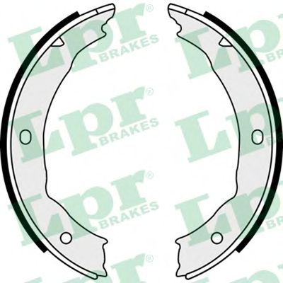 Set saboti frana, frana de mana PEUGEOT 607 (9D, 9